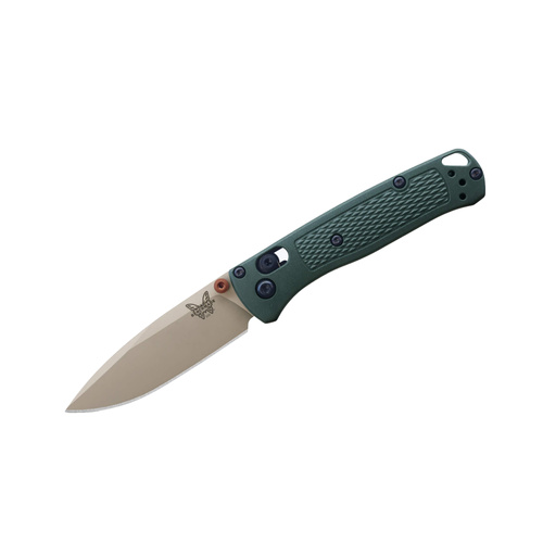 Benchmade - Nóż składany EDC 533TN-2601 Mini Bugout - Elmax - Taiga Green - 533TN-2601