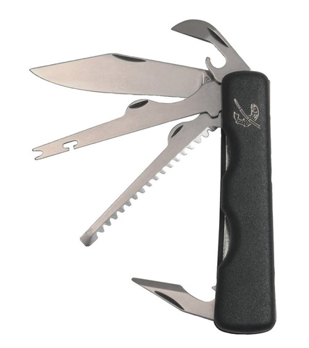 Mikov - Nóż wędkarski Angler - 5 ostrzy - 420 - Czarny - 338-NH-5 B