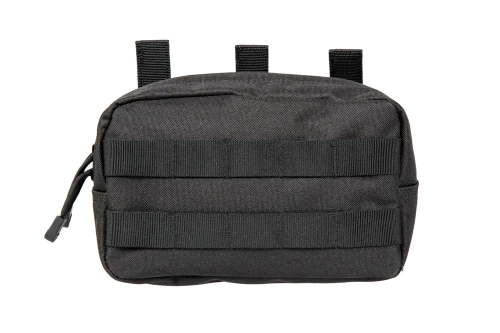GFC Tactical - Pozioma średnia ładownica Cargo Pouch - Czarna - GFT-19-019550