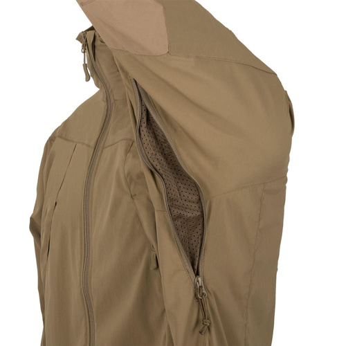 Helikon - Kurtka przeciwdeszczowa Blizzard® - StormStretch® - Mud Brown - KU-BLZ-NL-60