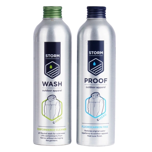 Storm - Impregnat do odzieży i płyn do prania Apparel Proofer Twin – 2 x 225 ml - S51302