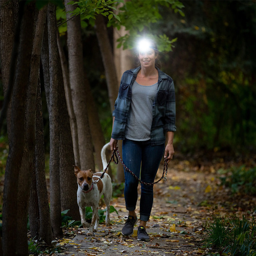 Nite Ize - Latarka czołowa Radiant® RH1™ - 600 lm - Szara/Czarna - RH1-09-R8