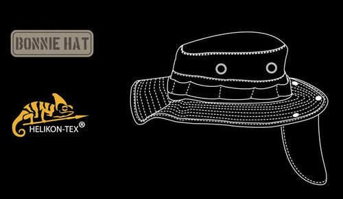 Helikon - Kapelusz Boonie Hat z osłoną - NyCo Ripstop - Olive Drab - KA-BON-NR-32