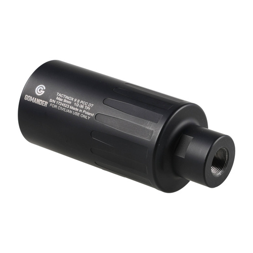 Gomander - Tłumik do broni Tactinox PCC DT 9S - 9 mm - Gwint 1/2x36 TPI - Czarny - TB0.9122_3