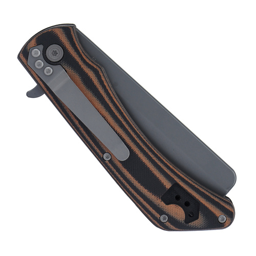 Ka-Bar - Nóż składany Mark 98-R - Czarny / Brązowy - 3067