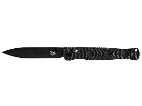 Benchmade - Nóż taktyczny 391BK SOCP - D2 - Czarny - 391BK