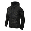 Helikon - Rozpinana bluza Rogue Hoodie Fullzip - RipStop - Czarny/MultiCam Black - BL-RHF-PO-010CA