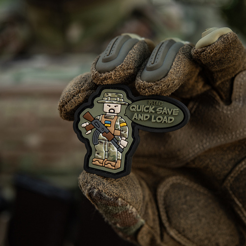 M-Tac - Naszywka Morale Patch 3D Quick Save and Load - PVC - MultiCam - 51348347