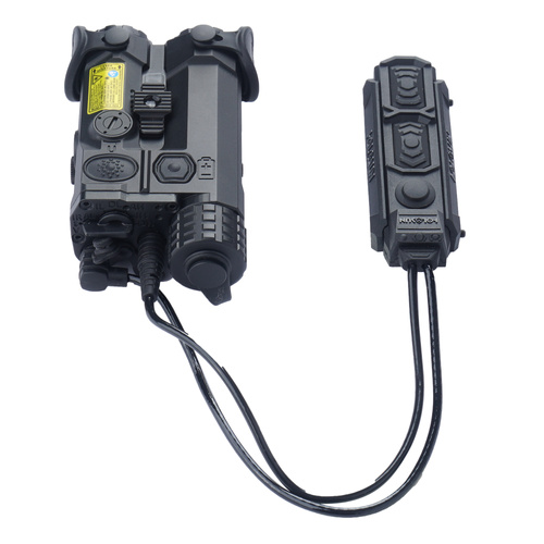 Holosun - Laserowy wskaźnik celu Iris-4 z latarką - Aluminium - Czerwony - IR - Czarny - IRIS-RD4