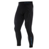 Brubeck - Legginsy termoaktywne Thermo - Nilit® Heat - Czarno-niebieskie - LE1184M