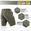 M-Tac - Spodenki taktyczne Aggressor Summer Flex - Oliwkowy - 3612