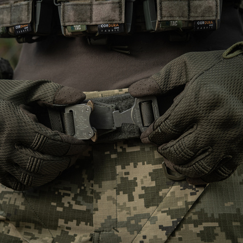 M-Tac - Pas taktyczny Range Belt Cobra Buckle Gen.IV - Tegris - MOLLE - Ranger Green - 12226023