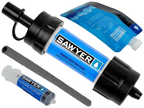 Sawyer - Filtr do wody Mini Water Filtration System - Niebieski - SP128 