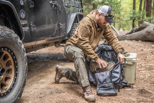 Helikon - Bluza polarowa Cumulus - Olive Green - BL-CMB-HF-02