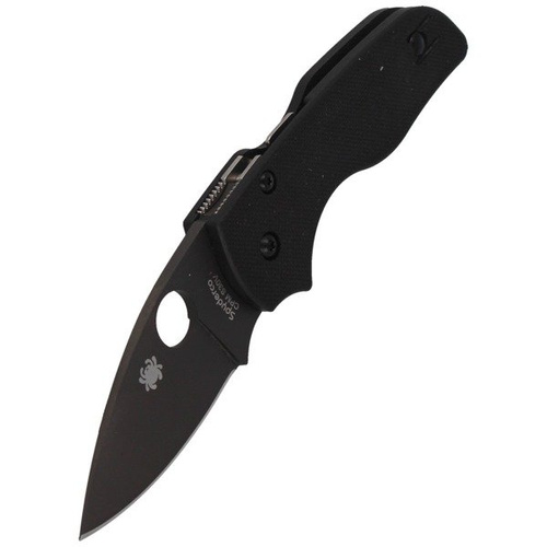 Spyderco - Nóż składany Lil' Native® G-10 Black / Black Blade - C230GPBBK