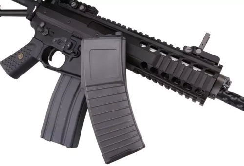 WE - Replika broni PDW Open Bolt - Green Gas - Czarny - WET-02-001808