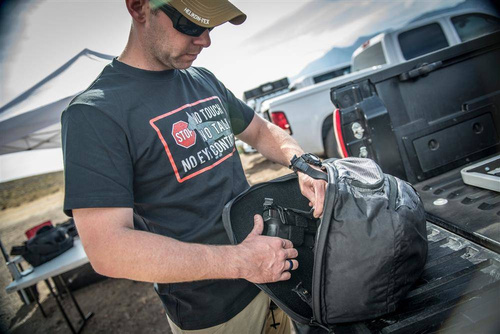 Helikon - Kabura do pistoletu Inverted Pistol Holder Insert - Niebieski melanż - IN-PIH-NL-M2