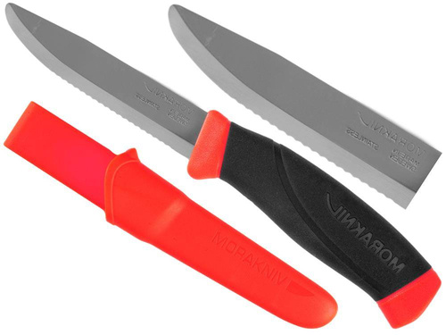 Morakniv - Nóż Companion F Rescue - 12C27 - Czerwony - 11828