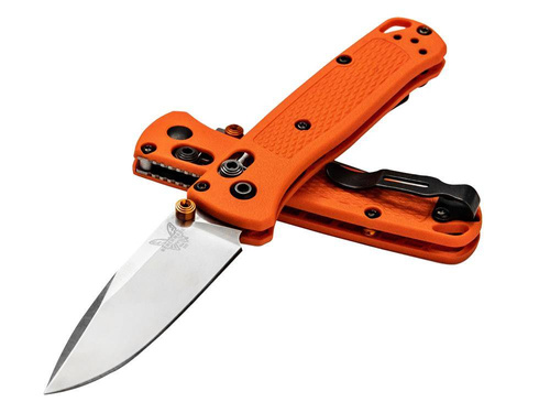 Benchmade - Nóż składany Mini Bugout - AXIS® Lock - S30V - Pomarańczowy - 533