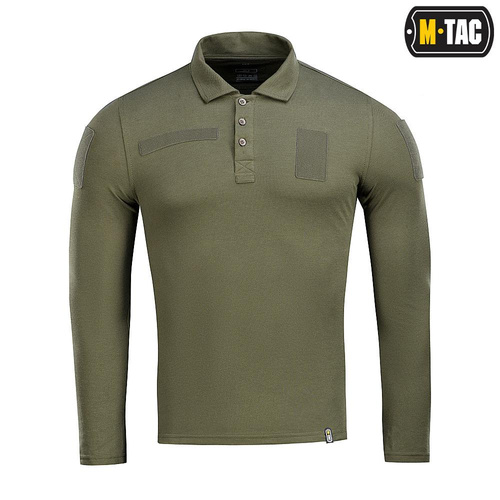 M-Tac - Koszula taktyczna Polo z długim rękawem - Army Olive - 80021062