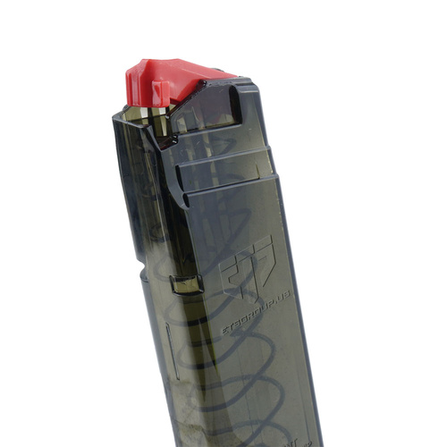 ETS - Magazynek polimerowy do Sig Sauer 320 - 9x19 mm - 15 naboi - Carbon Smoke Series - SMK-SG9-320-15