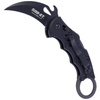 FOX - Nóż składany karambit - N690Co - Czarny - FX-599 XT