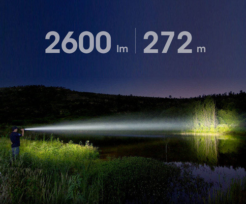 NEXTorch - Latarka LED akumulatorowa TA41- 2600 lm - TA41