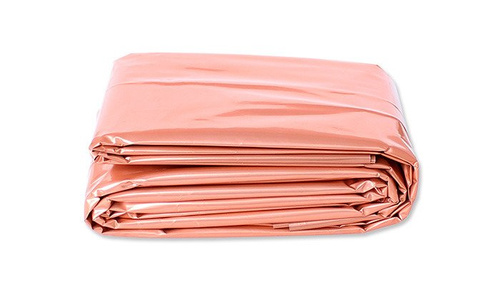 MFH - Koc termiczny / folia NRC - Srebrno-pomarańczowa - 27135