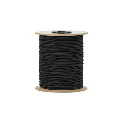 M-Tac - Elastyczna linka paracord Shock-Cord - 60 m - Czarna - 10545002