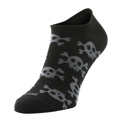 M-Tac - Skarpetki letnie krótkie Pirate Skull - Czarne - 30907902