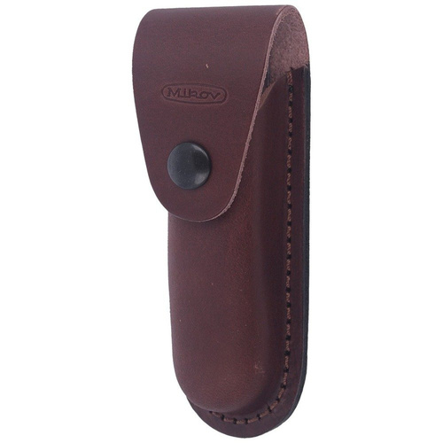 Mikov s.r.o. - Nóż myśliwski Mikov Fixir Imit. Dear Stag - 4 ostrza - Skórana kabura - Brązowy - 232-XH-4 KP