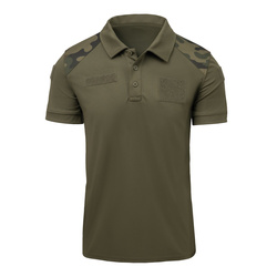 Helikon - Koszulka wojskowa Polo - Poliester - Olive Green/Wz. 93 - PD-MTR-TL-18