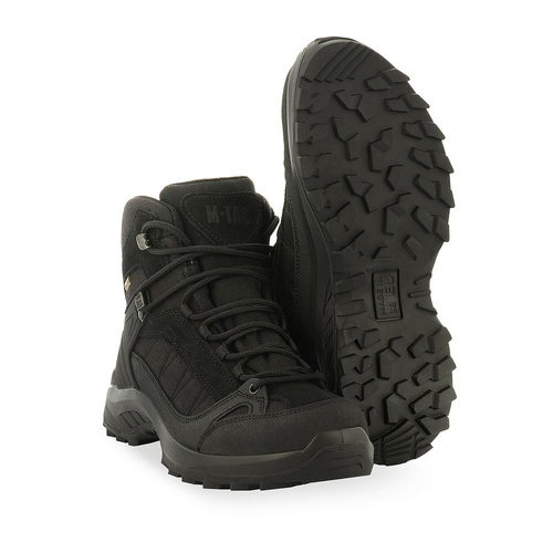 M-Tac - Buty taktyczne za kostkę jesienno-zimowe - Cordura - Czarne - 1JJ143/7TPLV