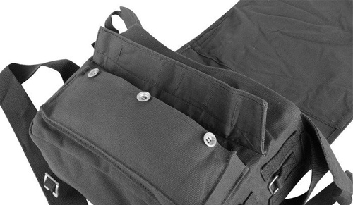 Mil-Tec - Torba na ramię BW - Bawełna - Czarny - 13710002