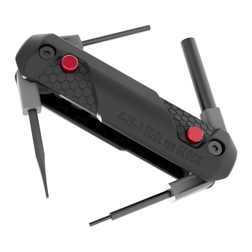 Real Avid - Przyrząd 4-in-1 Tool do pistoletów Glock - Czarny - AVGLOCK41