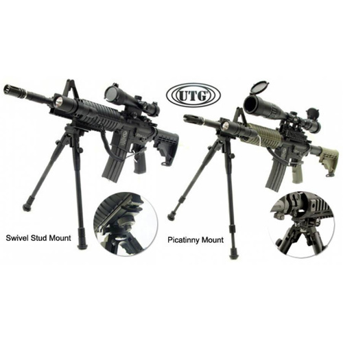 UTG - Dwójnóg składany Leapers Universal Shooter's - 8.7"-10.6" - Picatinny - TL-BP69S