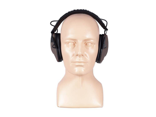 RealHunter - Aktywne ochronniki słuchu Active ProSHOT BT - Brązowe - 258-051