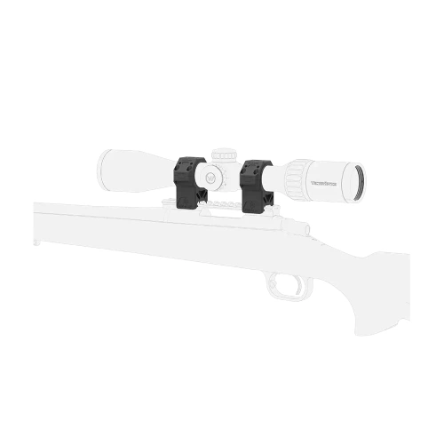 Vector Optics - Montaż dwuczęściowy X-ACCU do lunety - Wysoki - 30 mm - Picatinny - XASR-3073