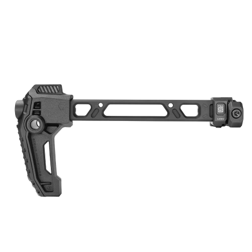 Strike Industries - Kolba składana FSA Single Folder - QD - Czarna - SI-FSA-S-STOCK