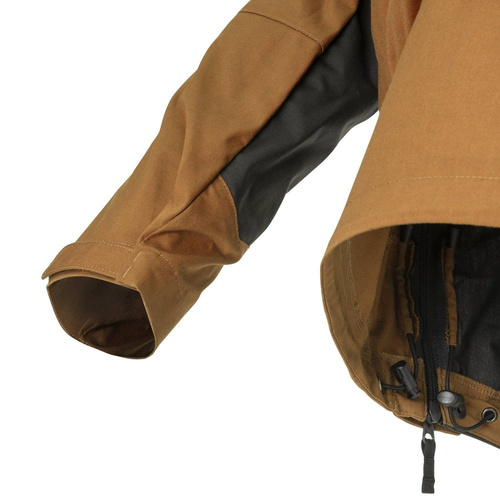 Helikon - Kurtka softshellowa Anorak Woodsman - DuraCanvas - Czarny - KU-WDN-DC-01