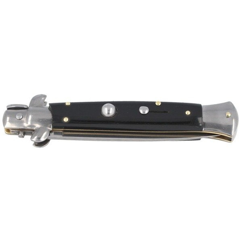 Frank Beltrame - Nóż sprężynowy Stiletto Black - FB 23/37