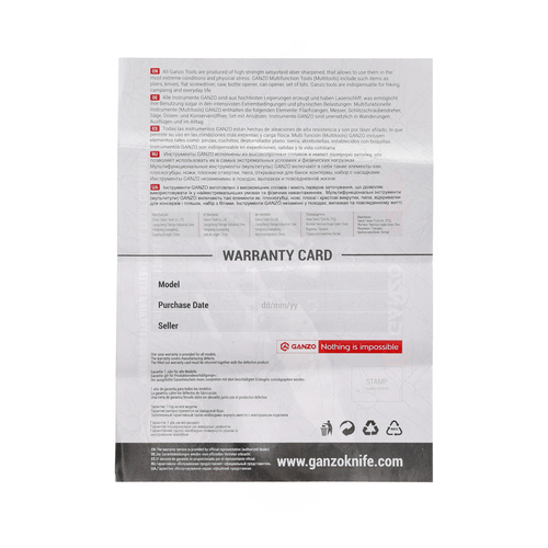 Ganzo - Nóż składany Firebird 926 - Drop Point - D2 - G10 - Czarny - FH926-BK