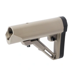 UTG Pro - Kolba Mil-Spec AR15 Ops Ready S1 - Gniazdo QD - Polimer - FDE - RBUS1DMS