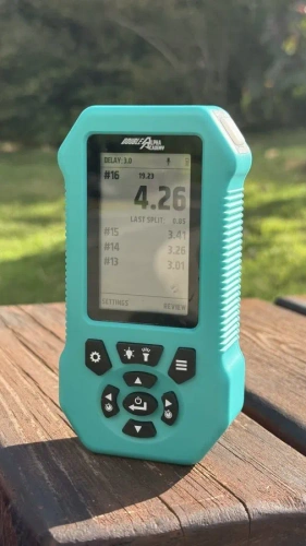 Double Alpha Academy - Timer strzelecki EDGE z latarką - IP65 - Teal - 104134