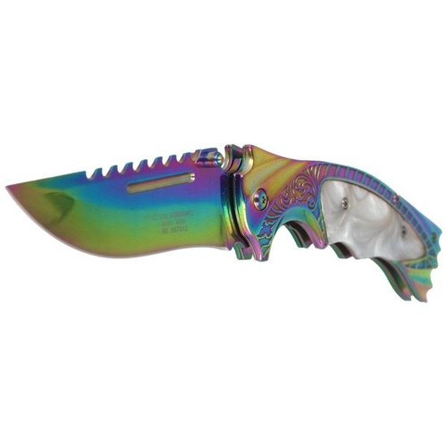 Herbertz Solingen - Nóż Rainbow Clip Point Folder - 567312