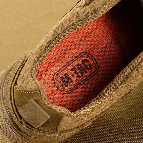 M-Tac - Buty taktyczne Patrol R Vent - Skóra - Coyote - 30206005