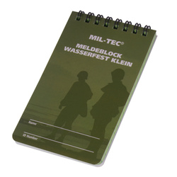 Mil-Tec - Notes wodoodporny - All Weather Notebook - 50 kartek - 130 x 80 mm - 15981001