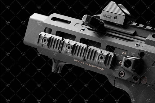 Strike Industries - Ochronne zaślepki LINK Cover do otworów M-LOK / KeyMod - 5 szt. - Czarne - SI-LINK-COVER-BK