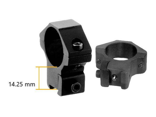 Leapers - Luneta celownicza UTG True Hunter® 4x32 - Tubus 1" - Dovetail 11mm - Mil-Dot - SCP-U432FD