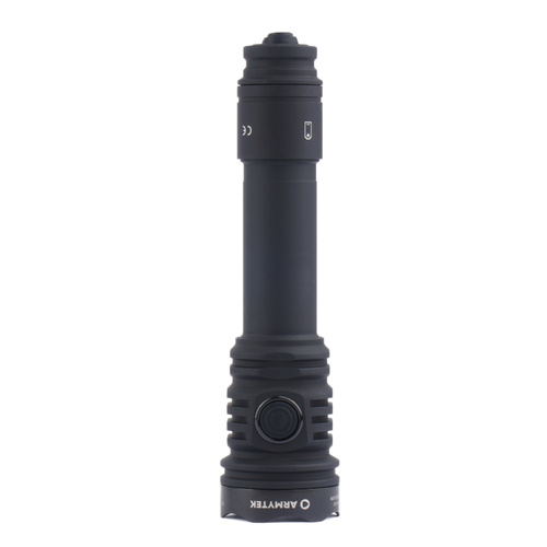 Armytek - Latarka taktyczna Predator Pro Max - Strobe - 3000 lm - Czarna - F08201PC